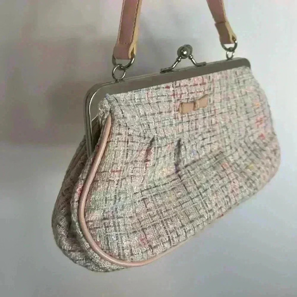 VINTAGE APT 9 TWEED SMALL BAG - Picture 3 of 13